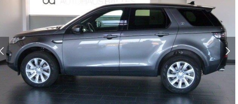 left hand drive LANDROVER DISCOVERY SPORT (04/04/2016) -  